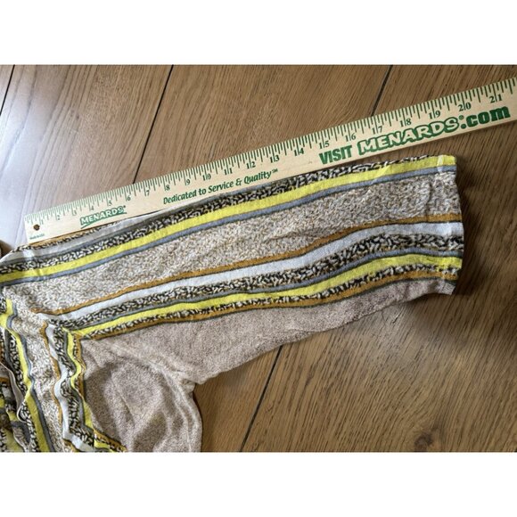 Nic & Zoe Open Front Cardigan Sweater Size 1X Linen Blend Lightweight Knit City - Picture 7 of 11